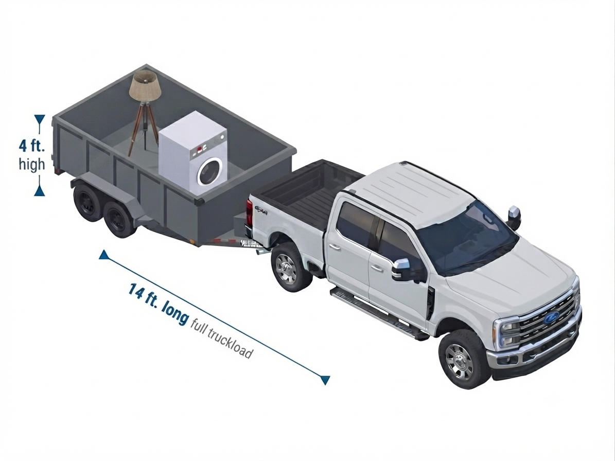Truck load visualization